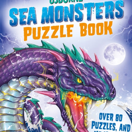 Sea Monsters Puzzle Book