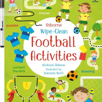 WipeClean Football Activities