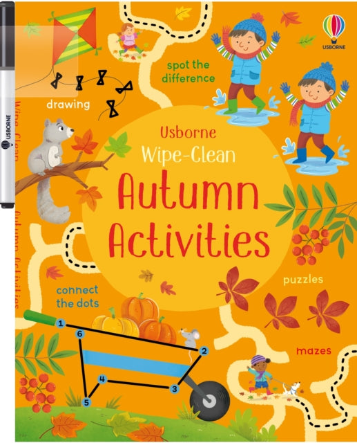 WipeClean Autumn Activities