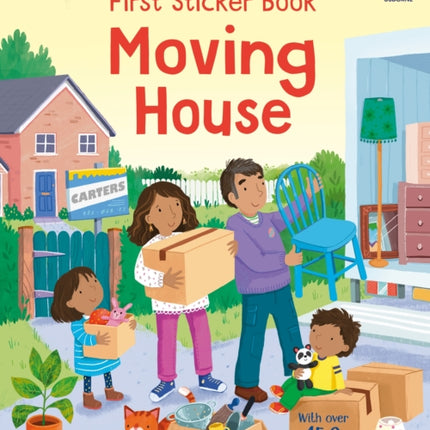 First Sticker Book Moving House