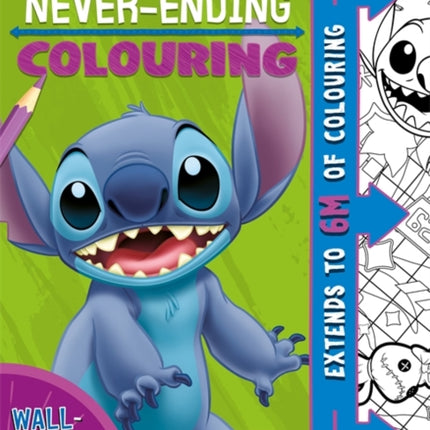 Disney Stitch: Never-Ending Colouring