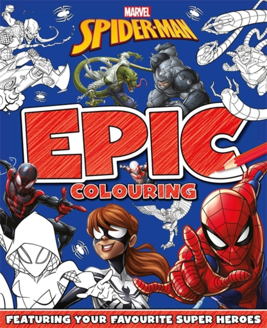 Marvel SpiderMan Epic Colouring