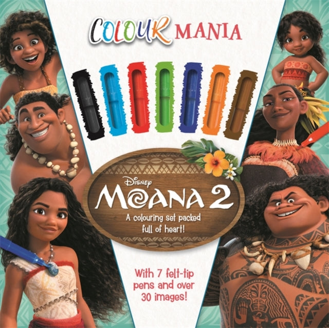 Disney Moana 2 Colourmania