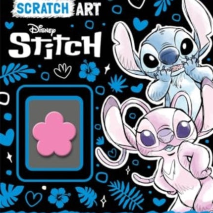 Disney Stitch Scratch Art