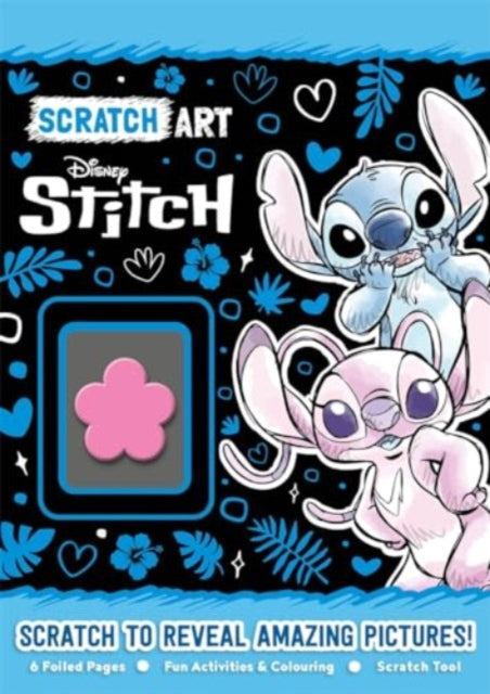 Disney Stitch Scratch Art