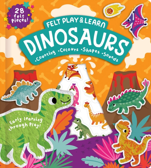 Felt Play  Learn Dinosaurs