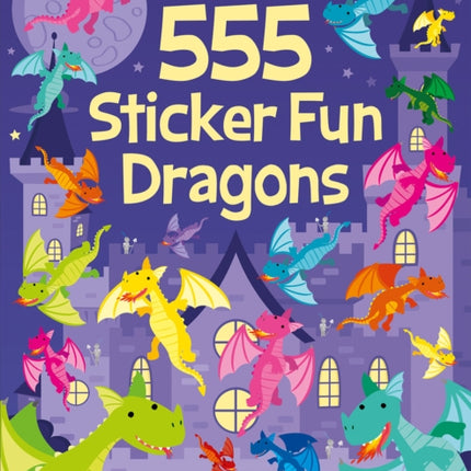 555 Sticker Fun Dragons