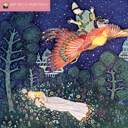 Art Deco Fairytales Wall Calendar 2025 Art Calendar