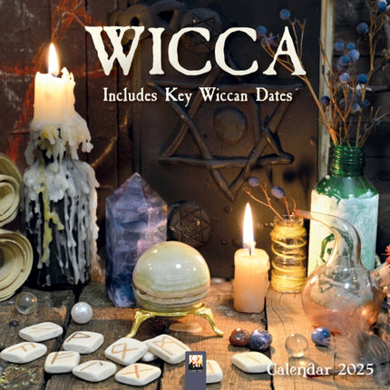 Wicca Wall Calendar 2025 Art Calendar