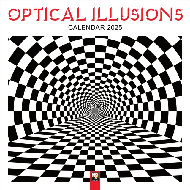 Optical Illusions Wall Calendar 2025 Art Calendar