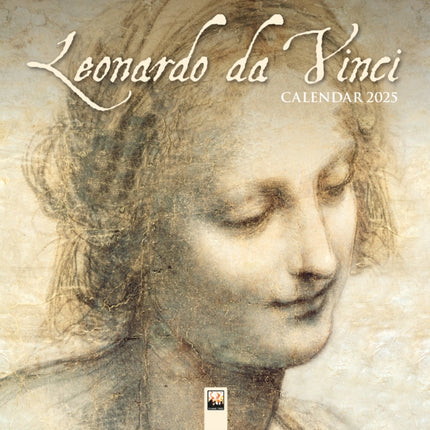 Leonardo da Vinci Wall Calendar 2025 Art Calendar