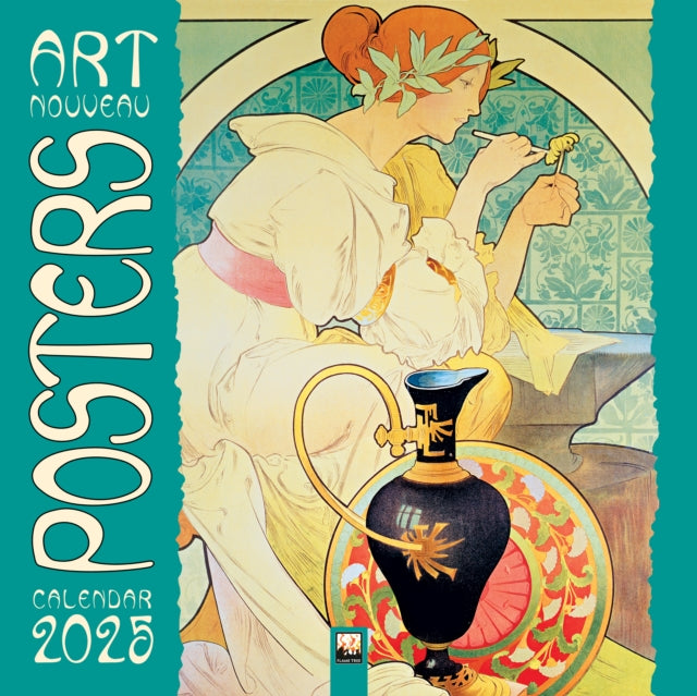 Art Nouveau Posters Wall Calendar 2025 Art Calendar