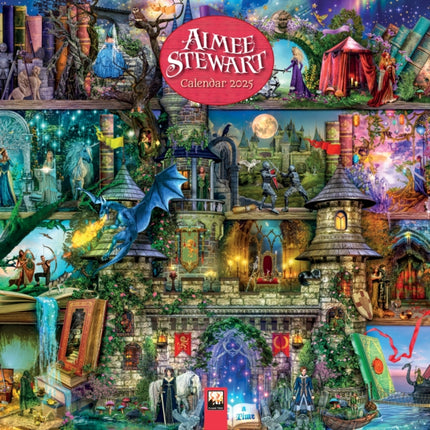 Aimee Stewart Wall Calendar 2025 Art Calendar