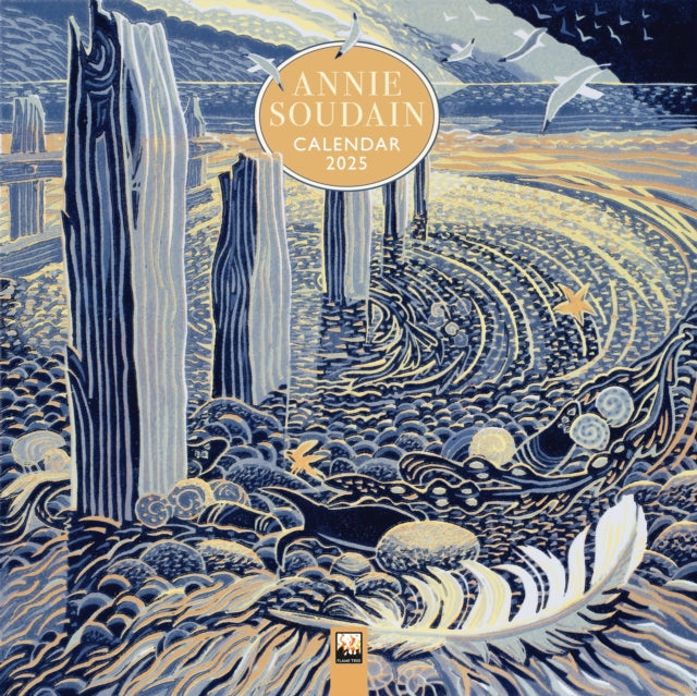 Annie Soudain Wall Calendar 2025 Art Calendar