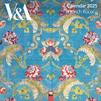 VA French Rococo Wall Calendar 2025 Art Calendar