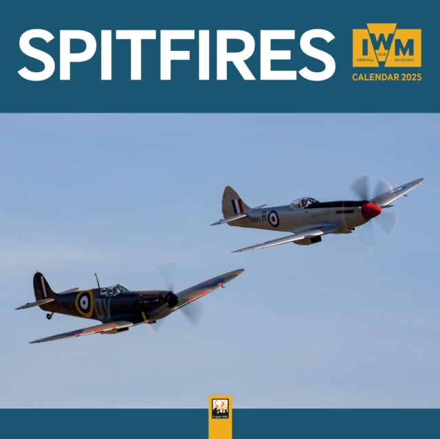 Imperial War Museums Spitfires Wall Calendar 2025 Art Calendar