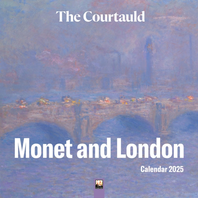 The Courtauld Monet and London Wall Calendar 2025 Art Calendar