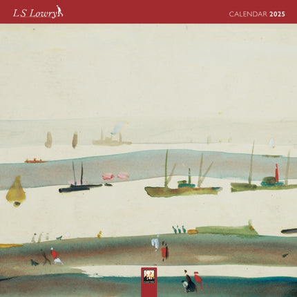 L.S. Lowry Wall Calendar 2025 Art Calendar