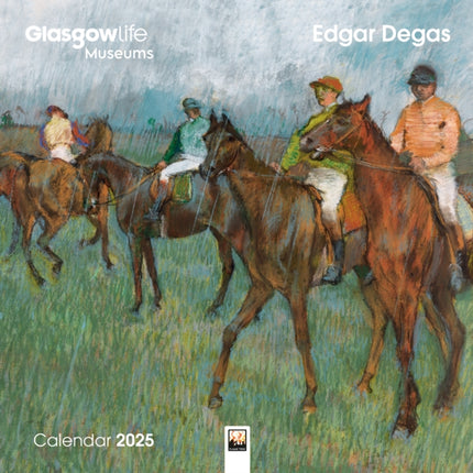 Glasgow Museums Edgar Degas Wall Calendar 2025 Art Calendar