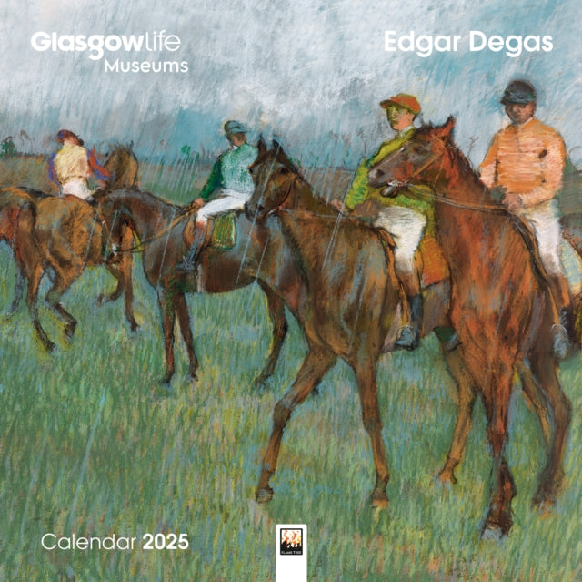 Glasgow Museums Edgar Degas Wall Calendar 2025 Art Calendar