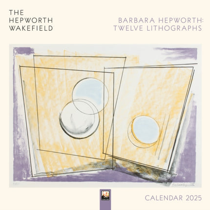 The Hepworth Wakefield Barbara Hepworth Twelve Lithographs Wall Calendar 2025 Art Calendar