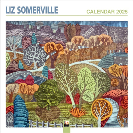 Liz Somerville Wall Calendar 2025 Art Calendar