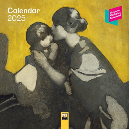 National Galleries Scotland Mini Wall Calendar 2025 Art Calendar