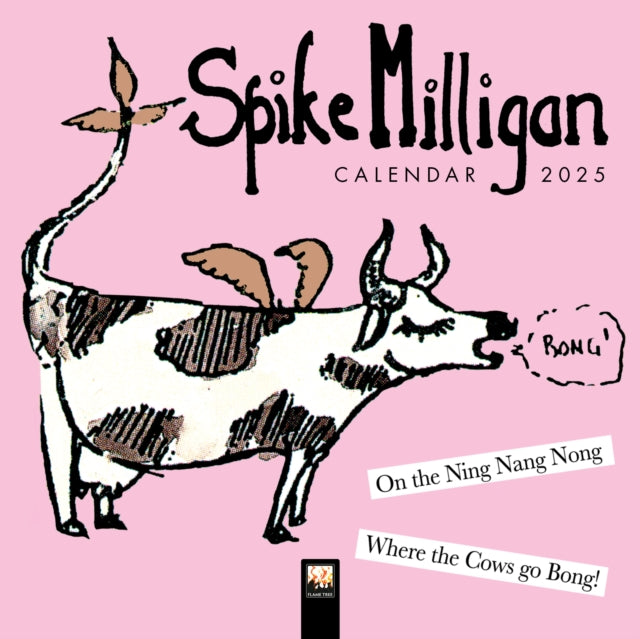 Spike Milligan Mini Wall Calendar 2025 Art Calendar