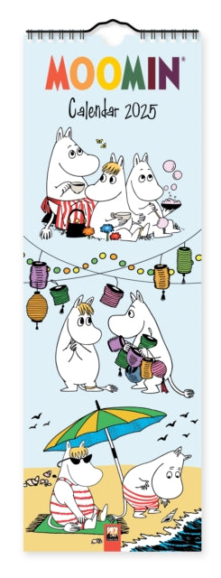 Moomin Slim Calendar 2025 Art Calendar