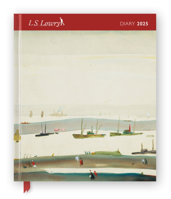 L.S. Lowry 2025 Desk Diary Planner  Week to View Illustrated throughout