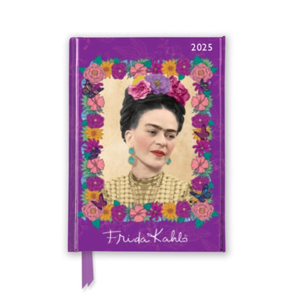 Frida Kahlo 2025 Luxury Pocket Diary Planner  Week to View