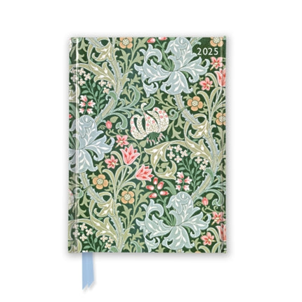 William Morris Golden Lily 2025 Luxury Pocket Diary Planner  Week to View