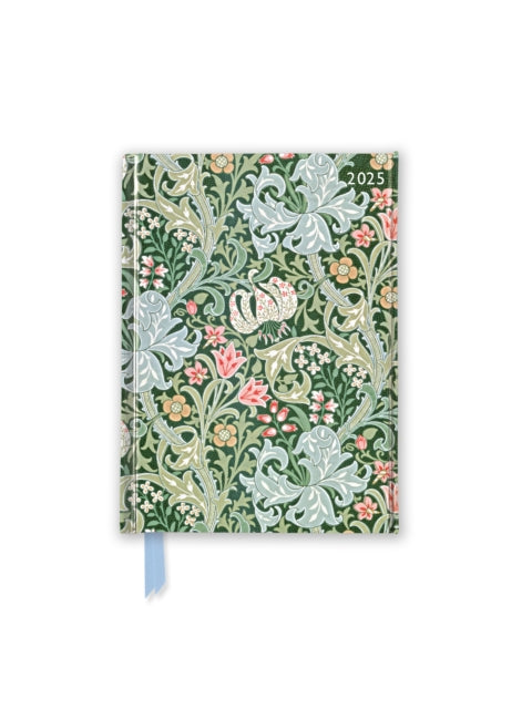 William Morris Golden Lily 2025 Luxury Pocket Diary Planner  Week to View