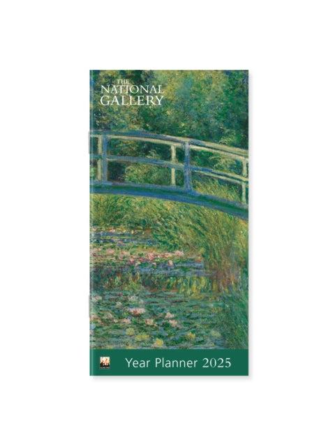 National Gallery Monet The WaterLily Pond 2025 Year Planner  Month to View