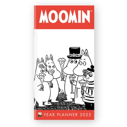 Moomin 2025 Year Planner  Month to View