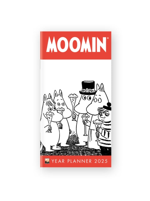 Moomin 2025 Year Planner  Month to View