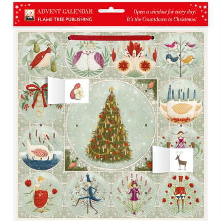 Maja Lindberg Twelve Days of Christmas Advent Calendar with stickers