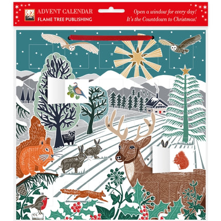 Kate Heiss Winter Wonderland Advent Calendar with stickers