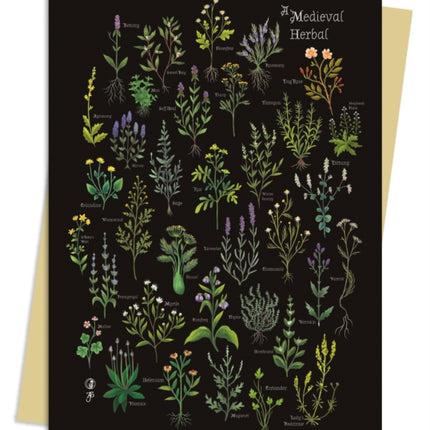 Anna Stead A Medieval Herbal Greeting Card Pack
