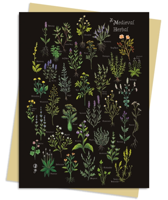 Anna Stead A Medieval Herbal Greeting Card Pack