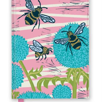 Kate Heiss Busy Pollinators Foiled Journal