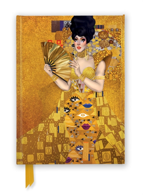 Art of Drag Portrait of a Golden Queen Foiled