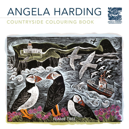 Coastlines Angela Harding Colouring Book