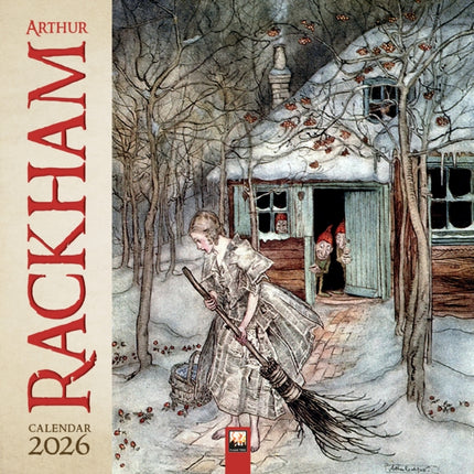 Arthur Rackham Wall Calendar 2026 Art Calendar