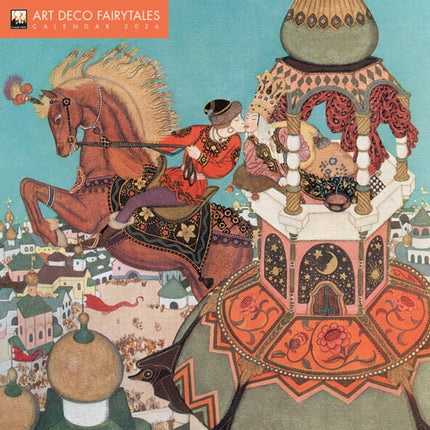 Art Deco Fairytales Wall Calendar 2026 Art