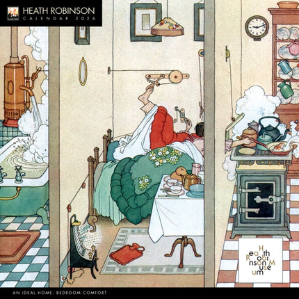 Heath Robinson Wall Calendar 2026 Art Calendar