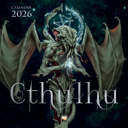 Cthulhu Wall Calendar 2026 Art Calendar