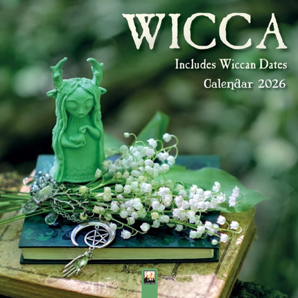 Wicca Wall Calendar 2026 Art Calendar