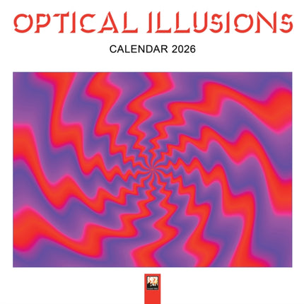 Optical Illusions Wall Calendar 2026 Art Calendar