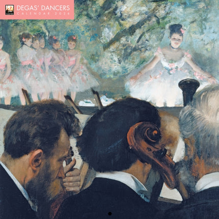Degas Dancers Wall Calendar 2026 Art Calendar
